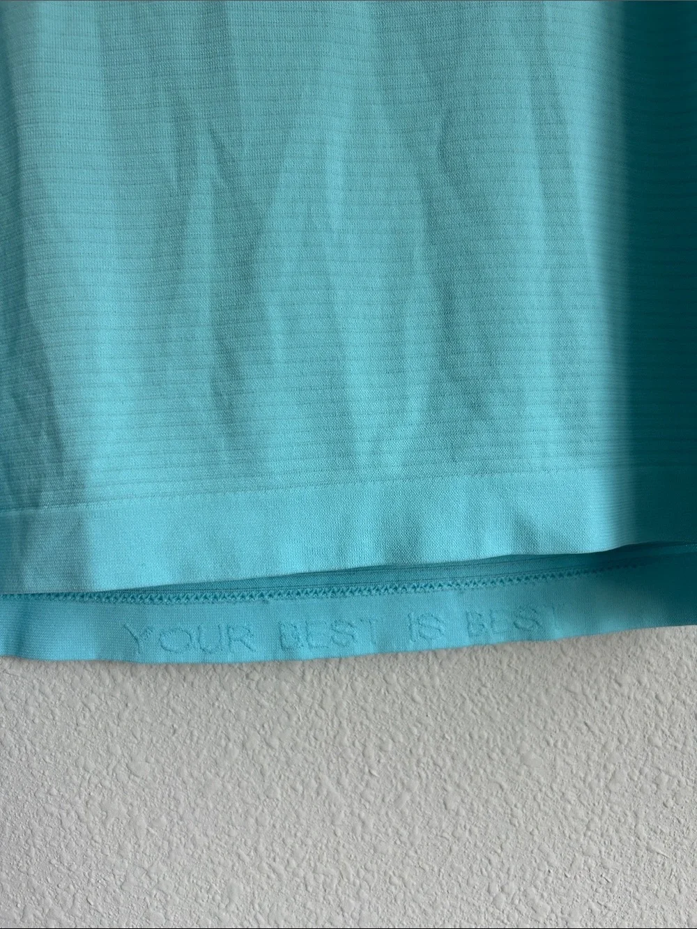 Lululemon Aqua Perforated Performance Tank